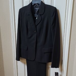 Women's Petite Black Suit by Kasper